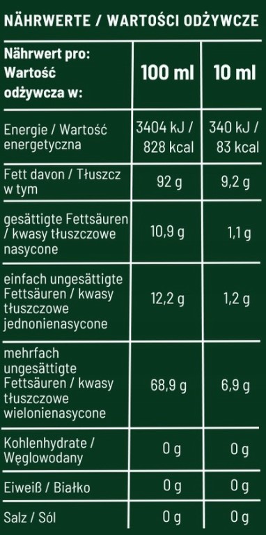 Genius Oil Mix Vitale Olej z Ogórecznika Wiesiołka Czarnej Porzeczki 250ml - obrazek 5